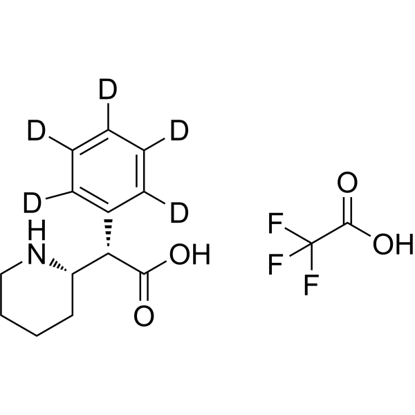 L-threo-Ritalinic Acid-d5 trifluoroacetate 2012598-85-3
